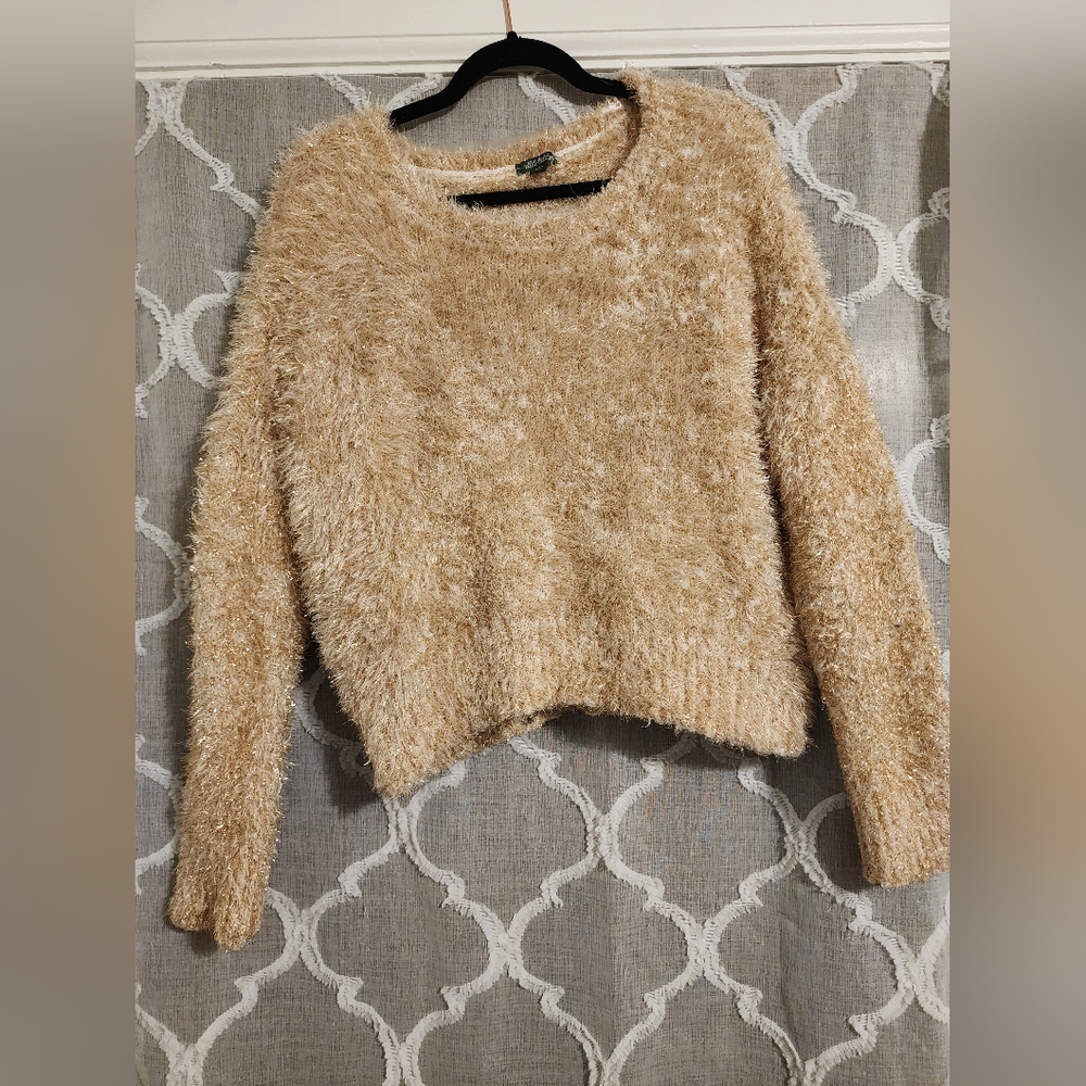 Beige and gold Sweater